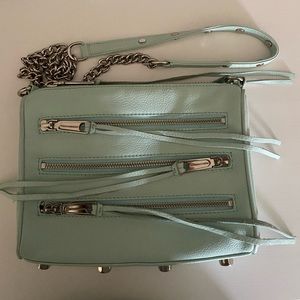 Rebecca minkoff mini 5 zipper crossbody